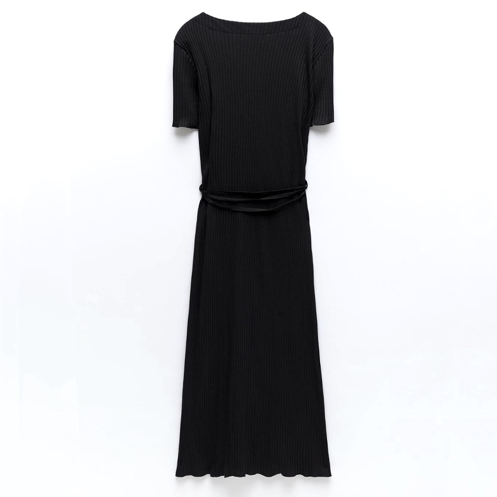 RIBBED DRESS - Picture 2 of 3